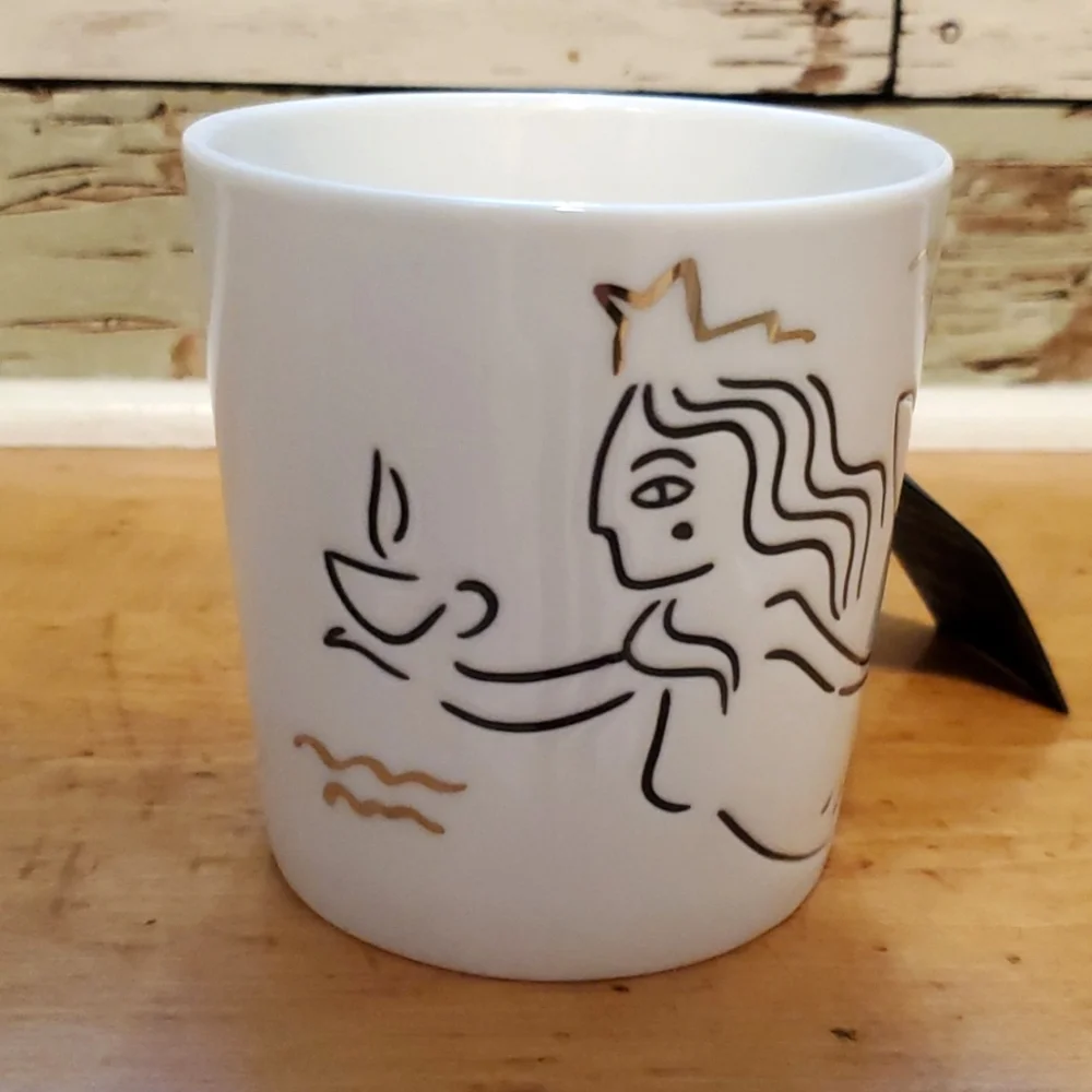 Starbucks 2017 Anniversary Collection Mermaid Mug - 12 oz.